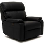 Poltrona Verona Couro Legítimo Sherwood Preto