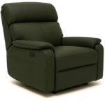 Poltrona Verona Couro Legítimo Sherwood Verde